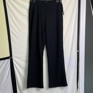 Kay Unger Elegant Black Wide Leg Trousers
